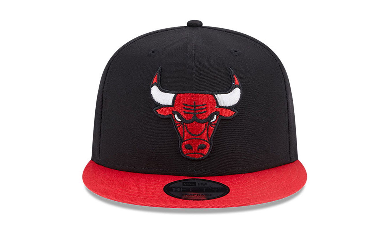 Chicago Bulls Team Side Patch 9FIFTY Snapback Cap