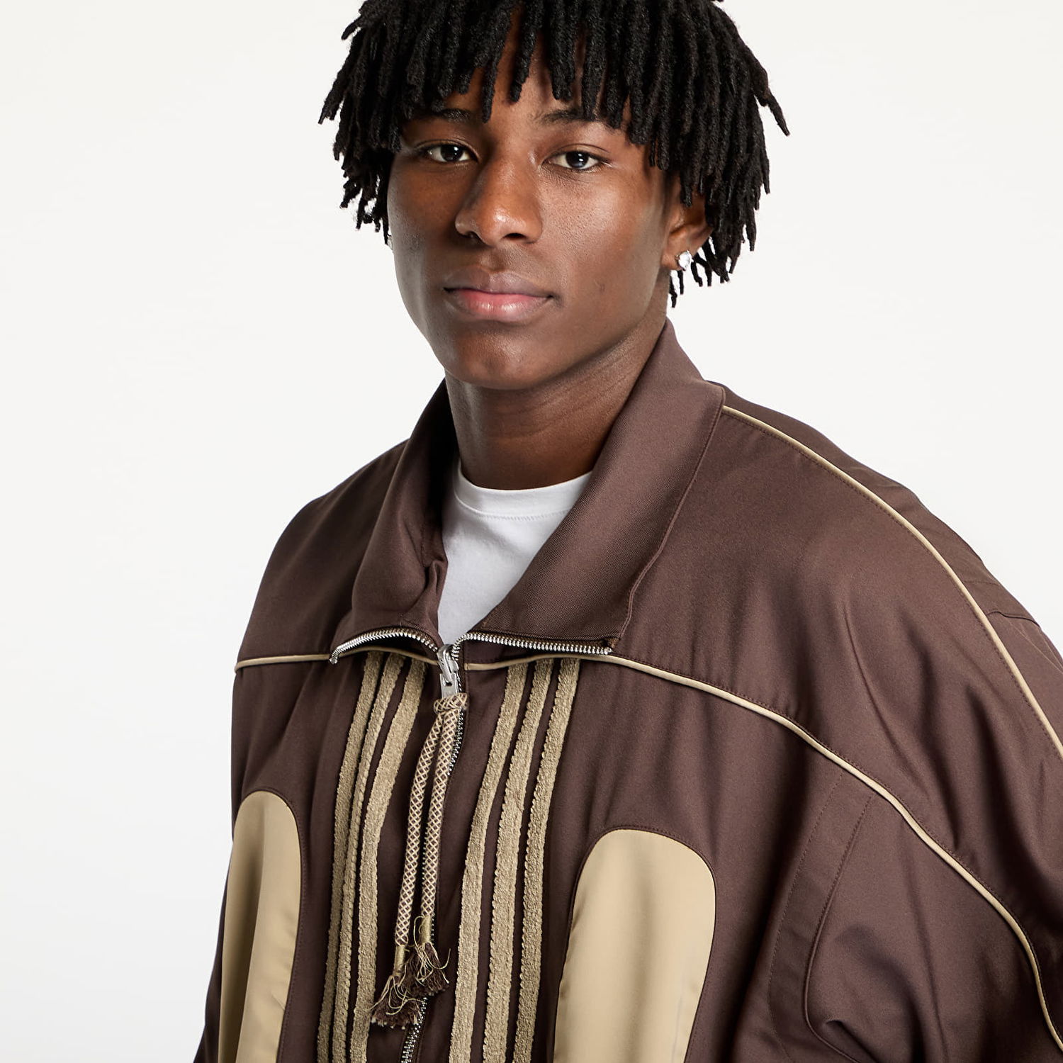 Bunda adidas Originals SFTM Spring Woven Jacket Hnedá | JN0740, 0