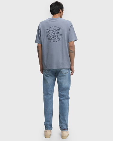 Tričko Drôle de Monsieur Slogan T-Shirt Modrá | H-TS259-CO134-SLTB, 2
