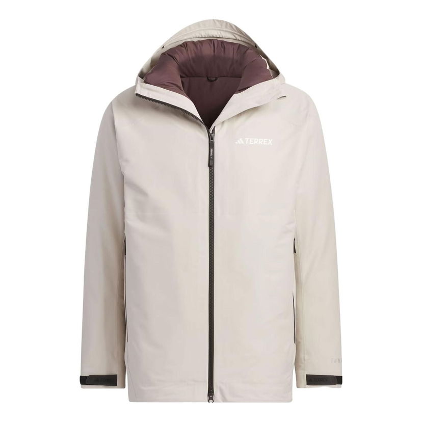 Parka adidas Originals Terrex 3-In-1 Rain.Rdy Reversible Jacket Béžová | IL8969
