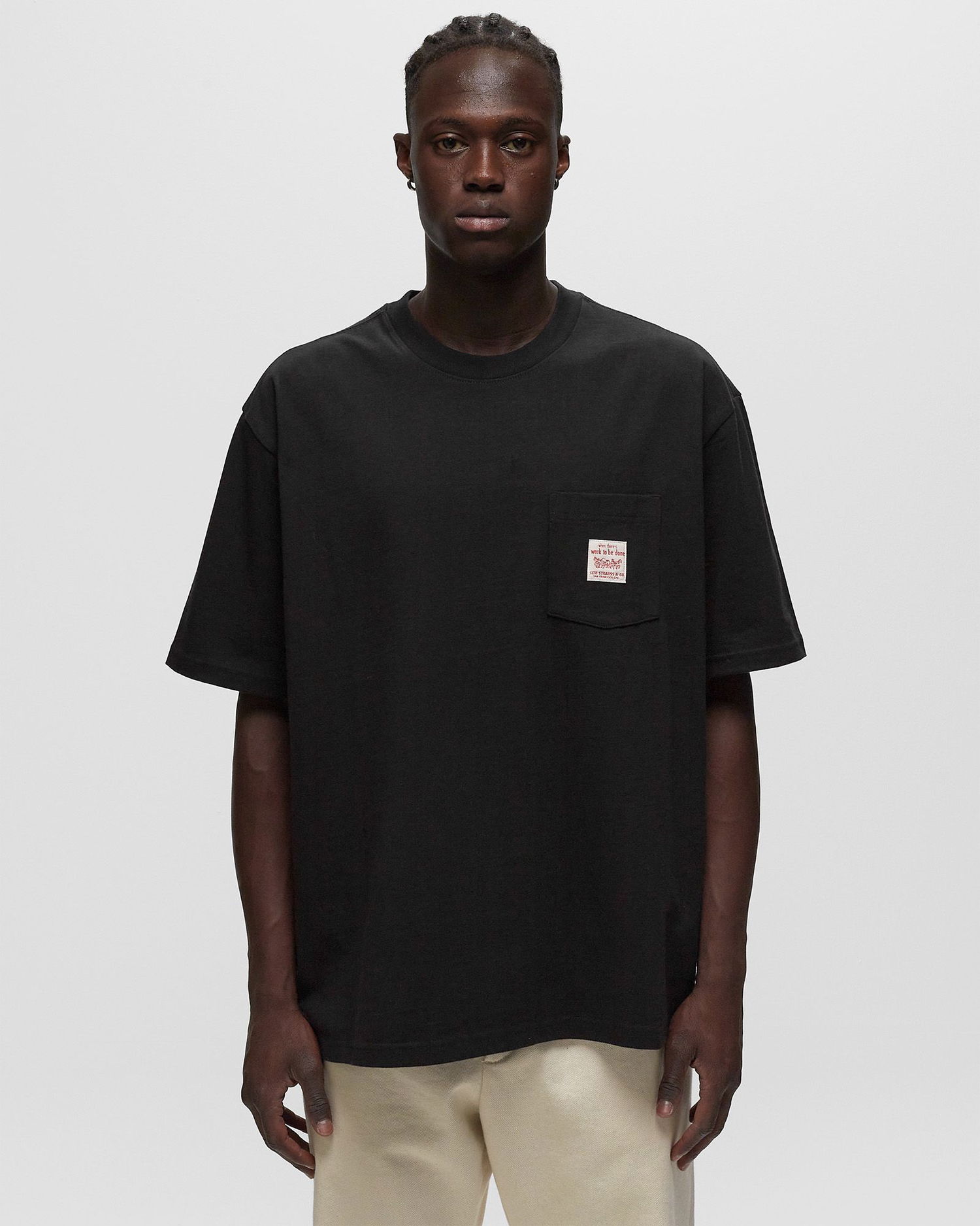 Tričko Levi's SS WORKWEAR TEE Čierna | A5850-0004, 1