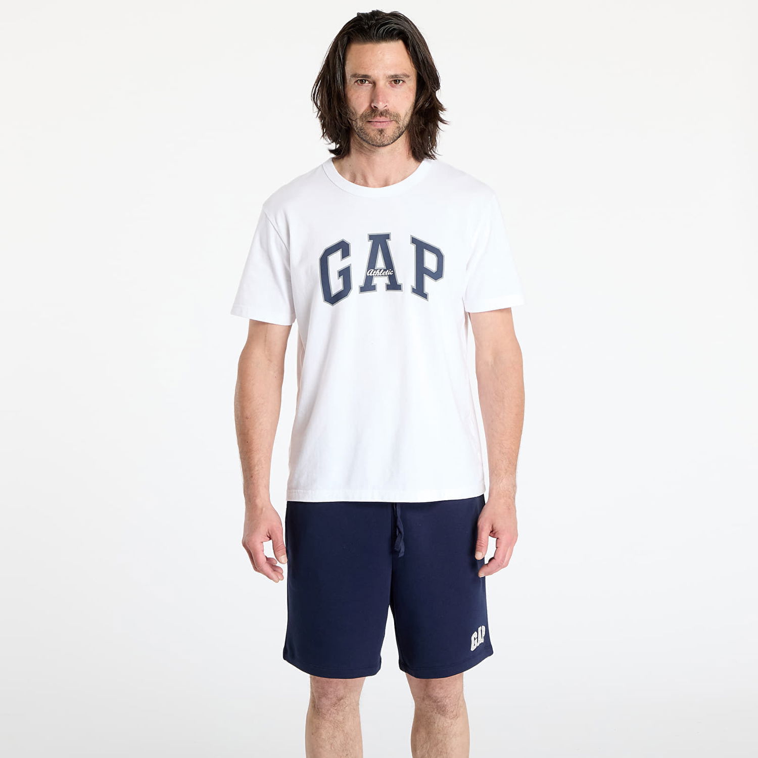 Tričko GAP Men's GAP Athletic Logo T-Shirt Biela | 797924-02, 0