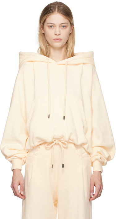 Mikina R13 R13 Balloon Popover Hoodie Béžová | R13WK215 001AL, 0