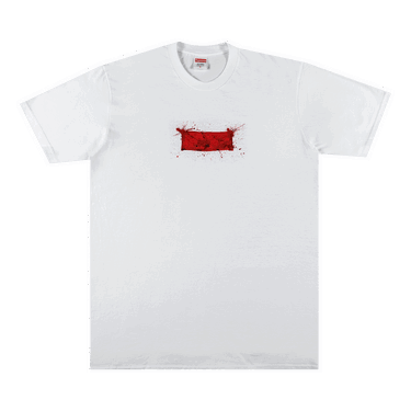 Tričko Supreme Ralph Steadman Box Logo Tee Biela | SS22T12 WHITE, 0