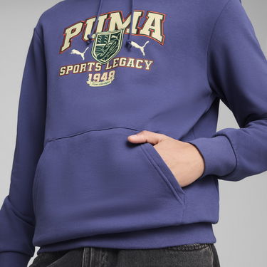 Mikina Puma SPORTS LEGACY Hoodie Fialová | 629629_46, 1