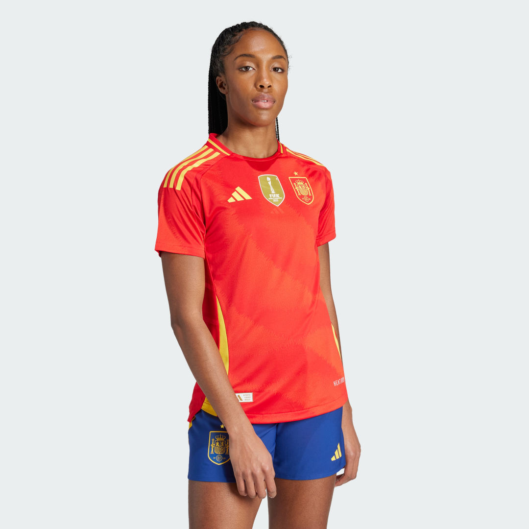 Dres adidas Performance Spain 2024/25 Authentic Home Jersey Women Červená | IP9334, 0