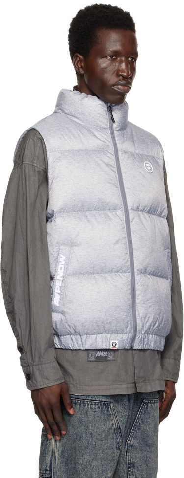 Vesta AAPE by A Bathing Ape AAPE Now Down Vest Šedá | AAPDNM7653XANGY2, 1