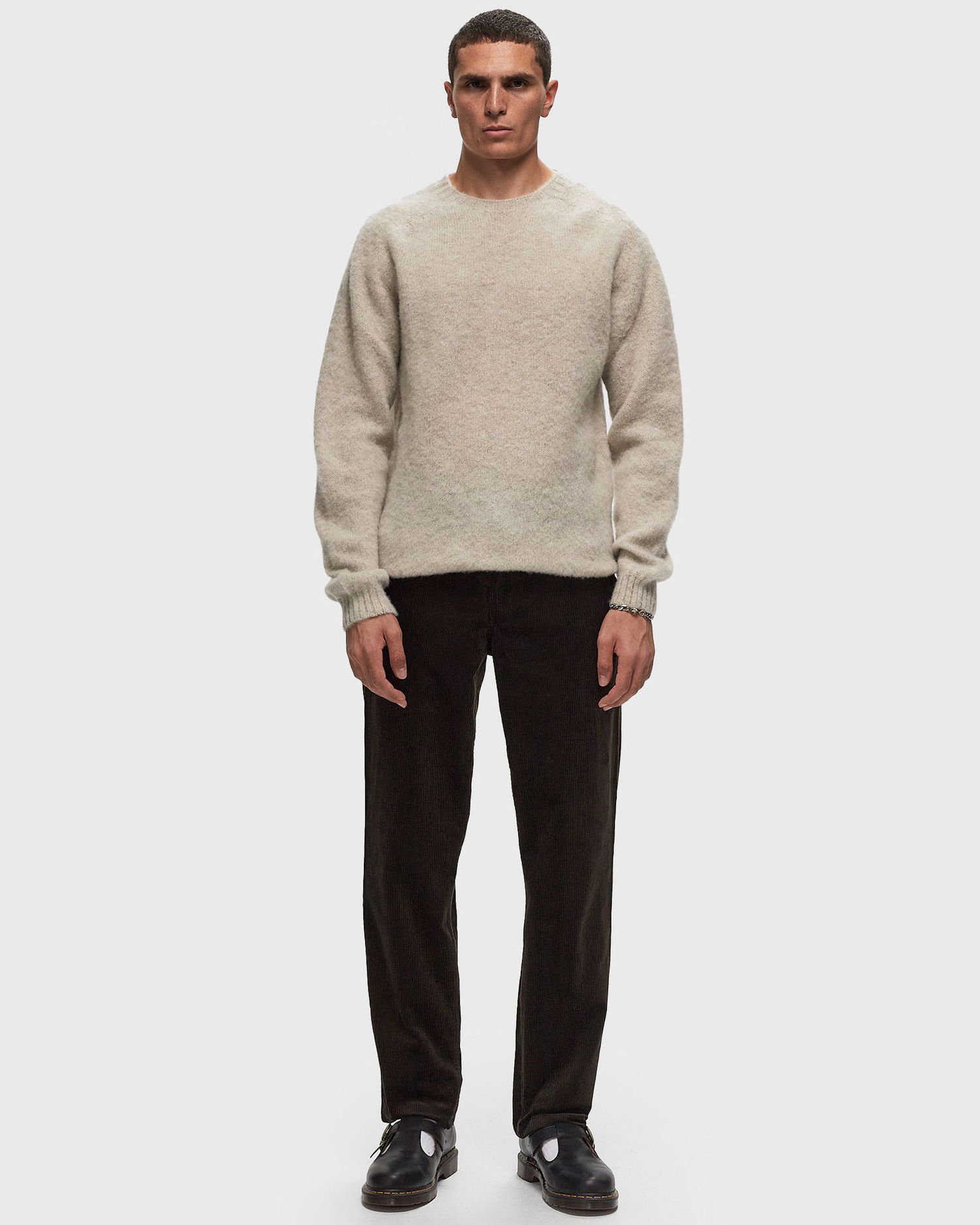 Nohavice NORSE PROJECTS Aros Regular Wide Wale Corduroy Chino Čierna | N25-0407-2022, 1
