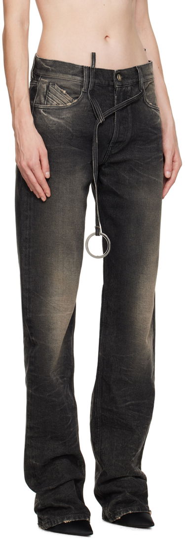 Džínsy The Attico Attico Long Jeans Čierna | 242WCP171 D075, 1