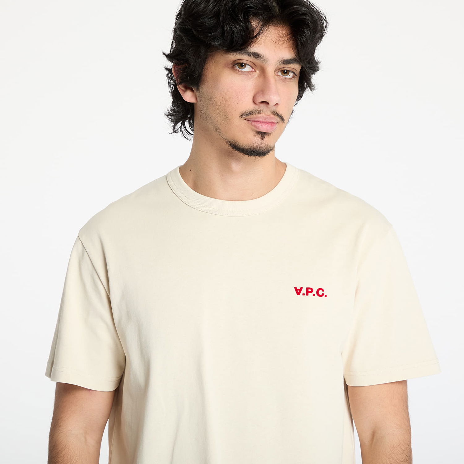 Tričko A.P.C. A.P.C. Boxy Petit VPC T-Shirt Béžová | COHBQ-H26391 BLG, 1
