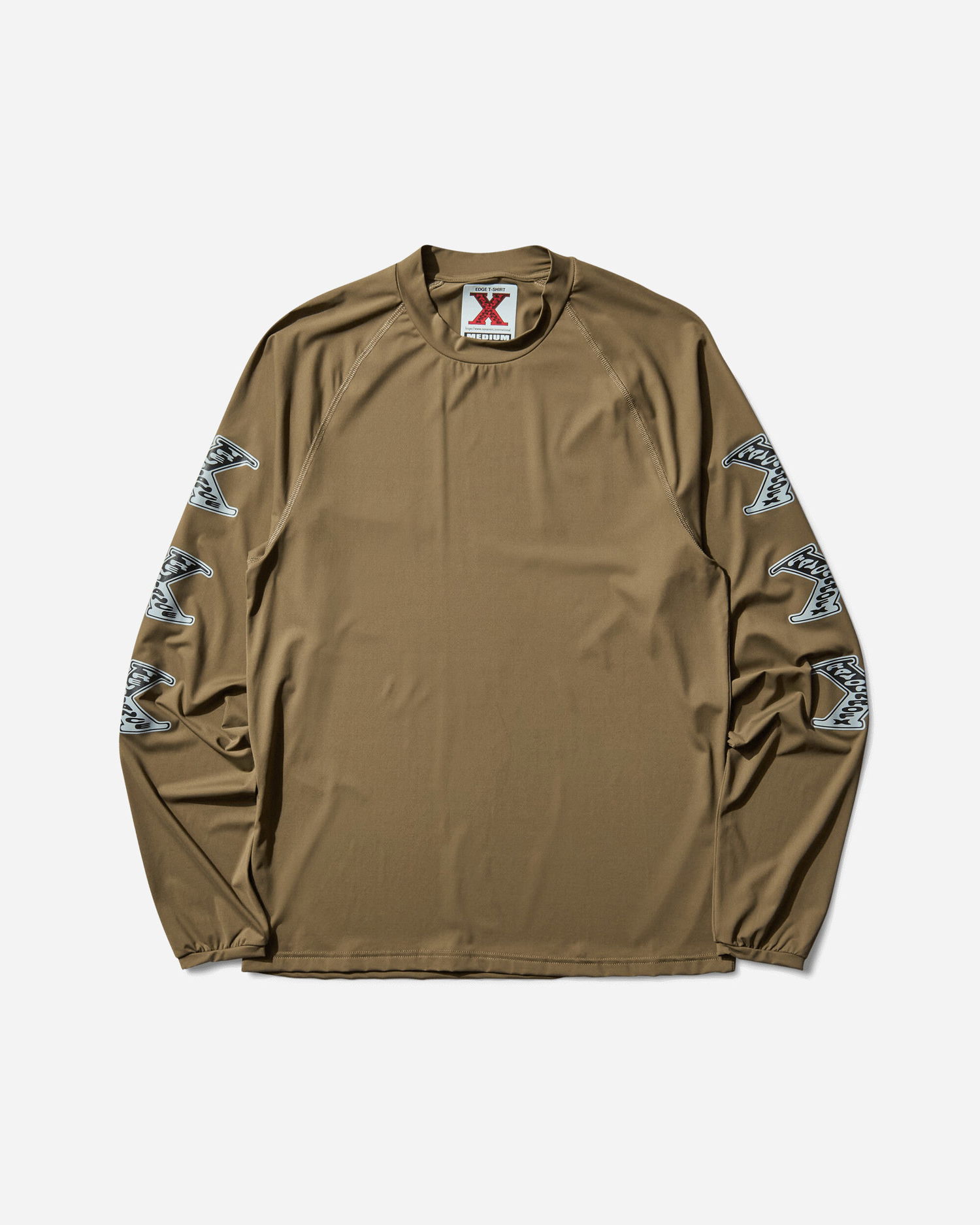Tričko Rayon Vert Edge Xformance Long Sleeve T-Shirt Hnedá | S5RVLS02 BROWN, 1