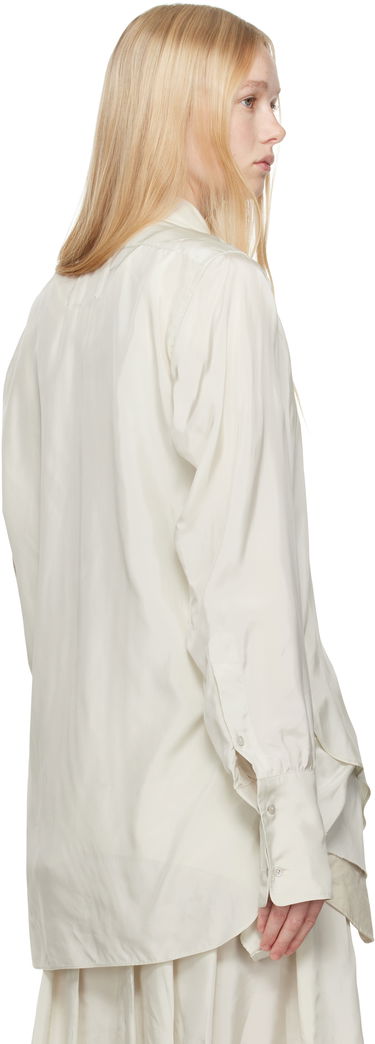 Košeľa Maison Margiela Maison Margiela Dropped Hem Shirt Biela | S51DT0020 S76632, 2