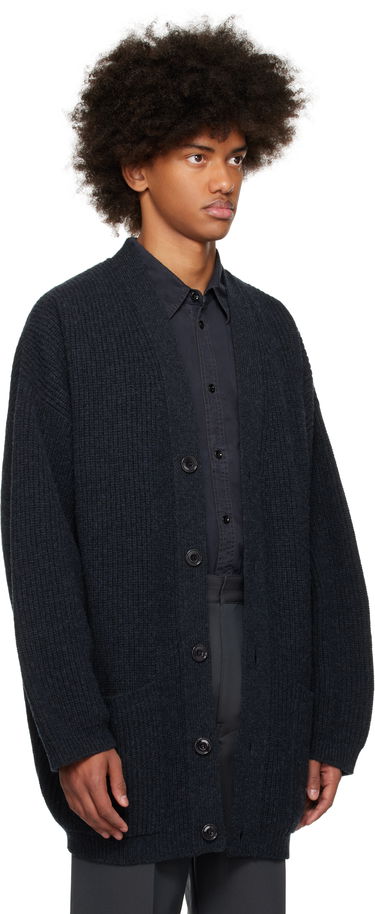 Sveter LEMAIRE Felted Cardi Cardigan Hnedá | CO1077 LK1027, 4