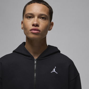 Mikina Jordan Jordan Brooklyn Fleece Full-Zip Hoodie Čierna | FV7167-010, 2