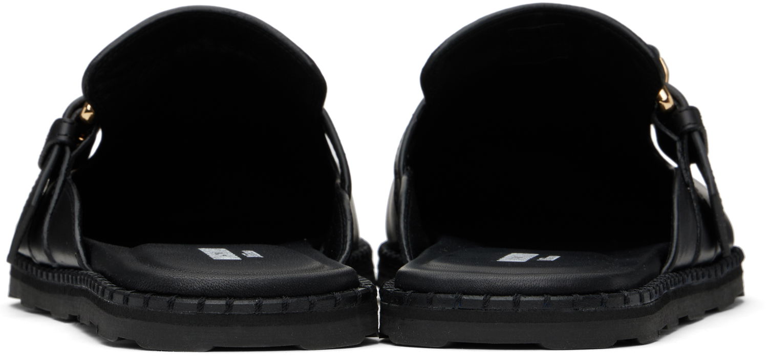 Oblečenie Moschino Moschino Leather Mule Loafers Čierna | 251 MB10152G0M GA0 000, 1