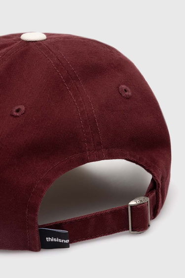 Šiltovka thisisneverthat thisisneverthat T-Logo Cap Vínová | TN240WHWBC01, 2