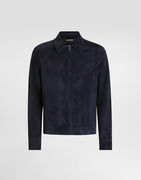 Dolce & Gabbana Suede Zip-Up Jacket