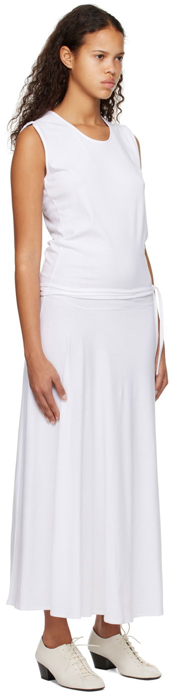 Šaty LEMAIRE Lemaire Belted Midi Dress Biela | DR1012 LJ054, 1