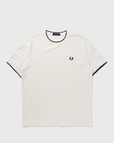 Tričko Fred Perry Crepe Pique T-Shirt Biela | M8585-560, 1