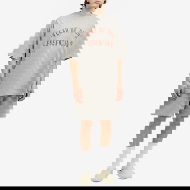 Tričko Fear of God Essentials Jersey Crewneck T-Shirt Šedá | 125BT244191F, 4