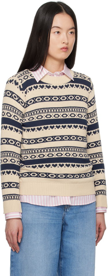 Sveter Max Mara Weekend Max Mara Teheran Knit Sweater Béžová | 2515361251600, 1