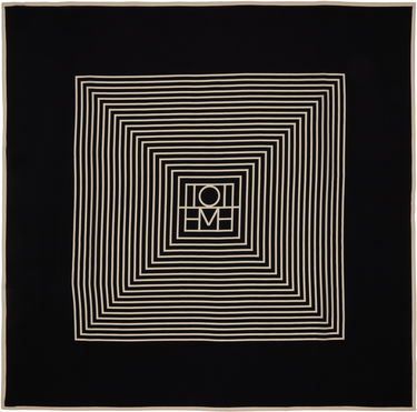 Šál TOTEME Silk Monogram Scarf Béžová | 211-853-801, 3