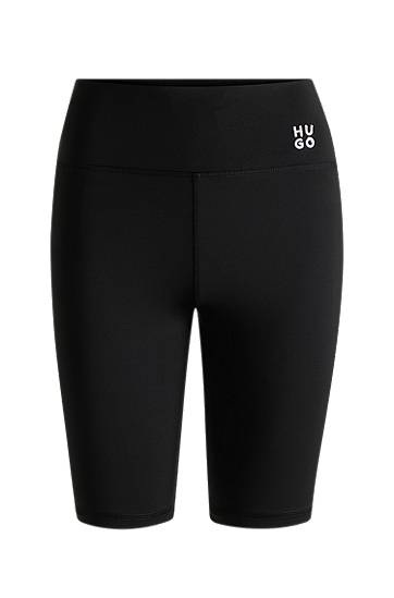 Legíny BOSS HUGO Bike Shorts with Logo Čierna | 50545339, 0