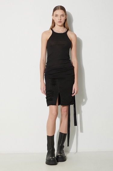 Tielko Rick Owens Racer Back Tank Top Čierna | DS01D1119.BH.09, 1