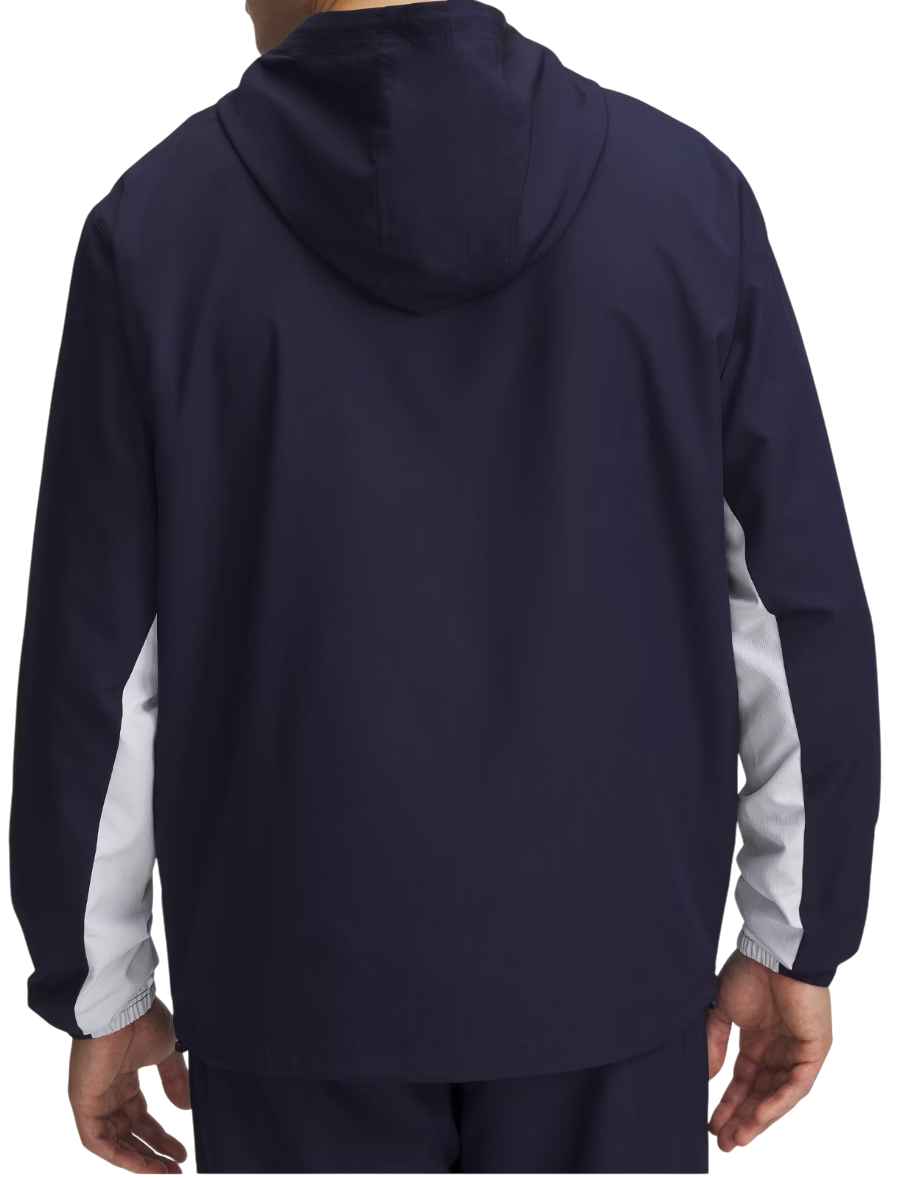 Vetrovka Under Armour Under Armour UA Rival Woven Windbreaker Hoodie Navy | 1390149-410, 1