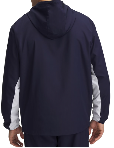 Vetrovka Under Armour Under Armour UA Rival Woven Windbreaker Hoodie Navy | 1390149-410, 1