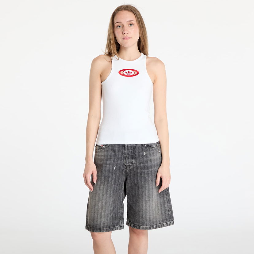 Tielko adidas Originals adidas Originals Tank Top Biela | KA2689