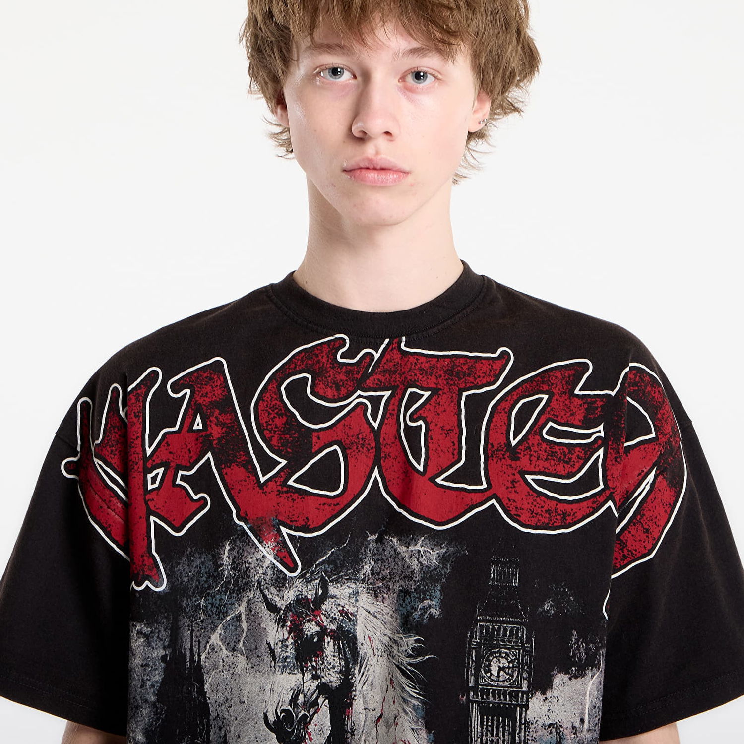 Tričko Wasted Paris T-shirt Defy Boxy Čierna | WP_000337, 1