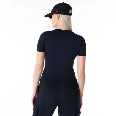 Tričko New Era Slim Tee T-Shirt Čierna | 60564944, 6