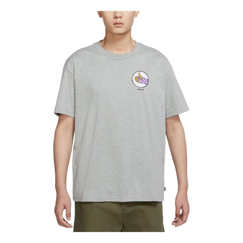 Tričko Nike SB Skate Graphic T-Shirt Šedá | DV2679-063