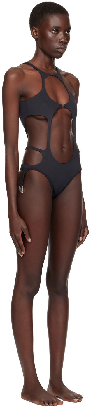 Plavky HELIOT EMIL Cascade One-Piece Swimsuit Čierna | HE_W_22_002_BLK01, 1