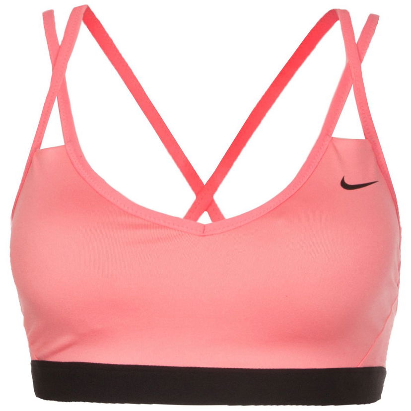 Podprsenka Nike Nike Pro Indy Strappy Sports Bra Ružová | 844233-808