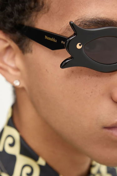 Slnečné okuliare Nanushka Black Cat Eye Sunglasses Čierna | NU24PFSG00199, 4