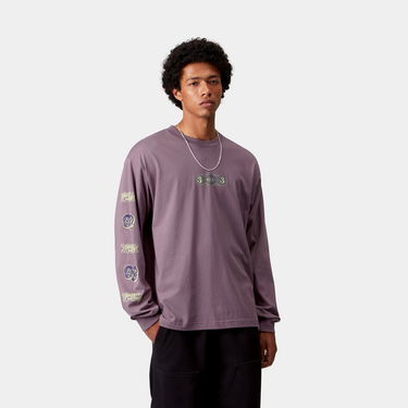 Tričko Carhartt WIP Carhartt WIP 3 One 3 Long Sleeve T-Shirt Fialová | I035504_9, 0