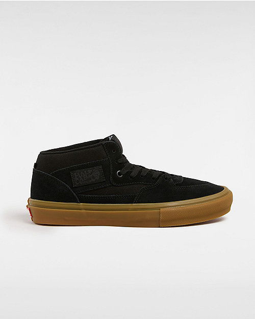 Skateboarding Vans Skate Half Cab Shoes (black/gum) Unisex Black, Size 6 Čierna | VN0A5FCDB9M