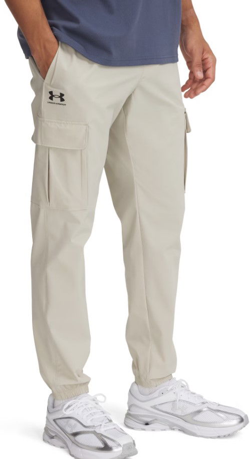 Cargo nohavice Under Armour UA Vibe Woven Cargo Pants Béžová | 1386558-289, 0