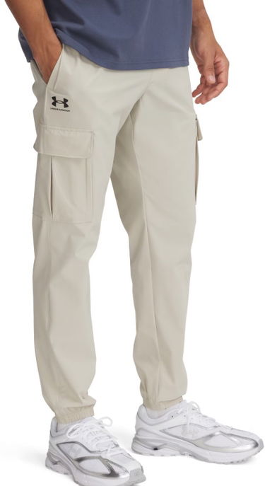 Cargo nohavice Under Armour UA Vibe Woven Cargo Pants Béžová | 1386558-289, 0