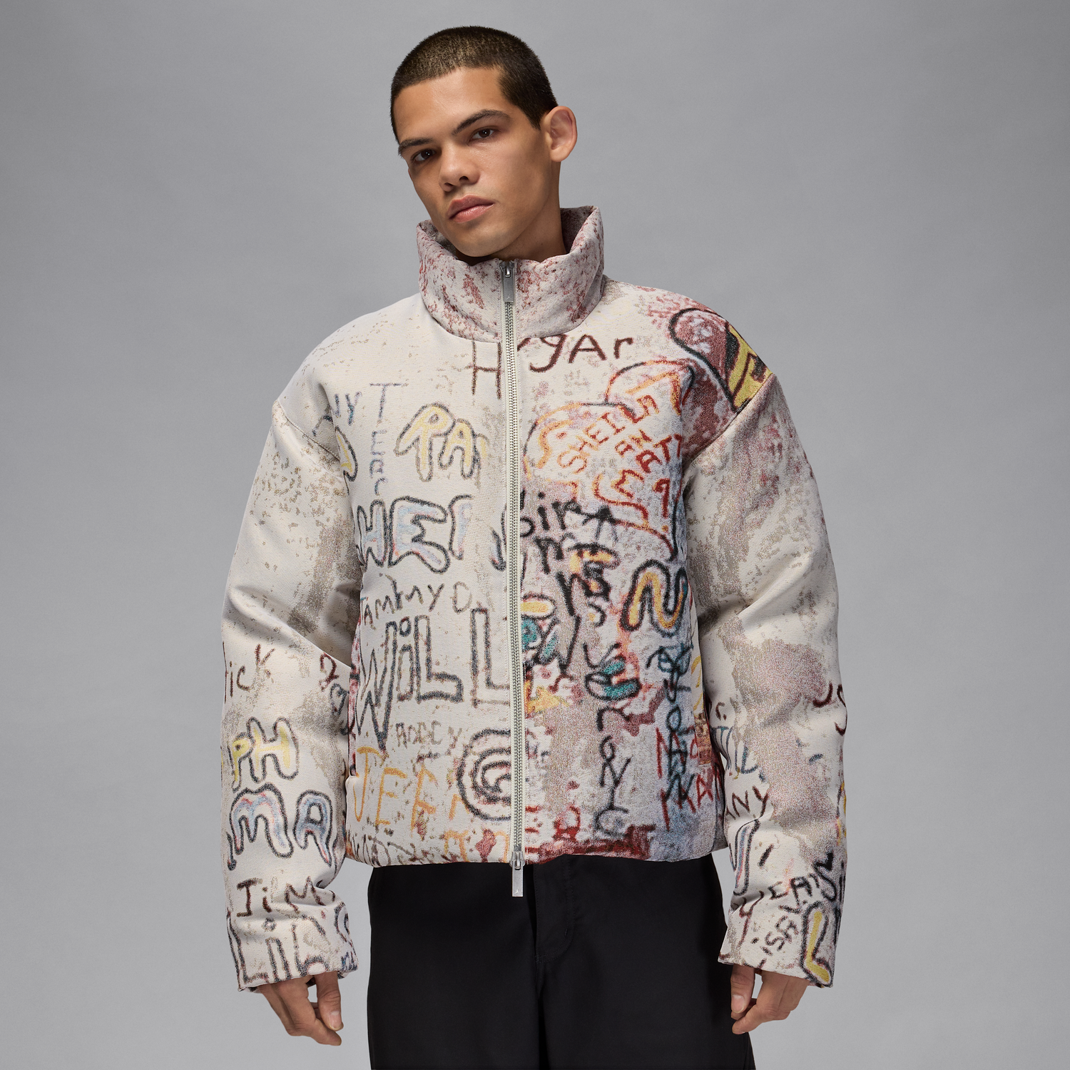 Prešívaná bunda Jordan Air Jordan Graffiti Print Puffer Jacket Rôznofarebný | HV0629-133, 0