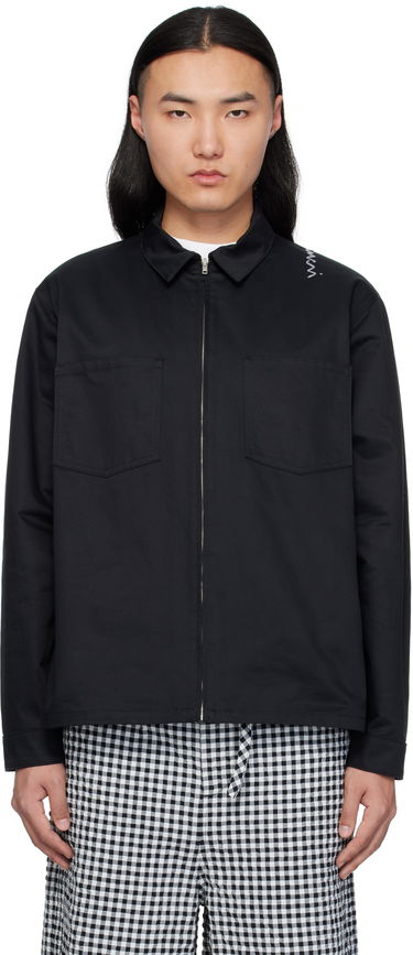Košeľa Marni Marni Organic Cotton Zip-Up Shirt Čierna | CUMU0297S0 UTC311, 0