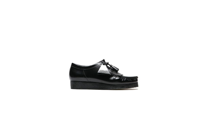 Tenisky a topánky Clarks Originals Wallabee Polished Tassel Čierna | 26183780