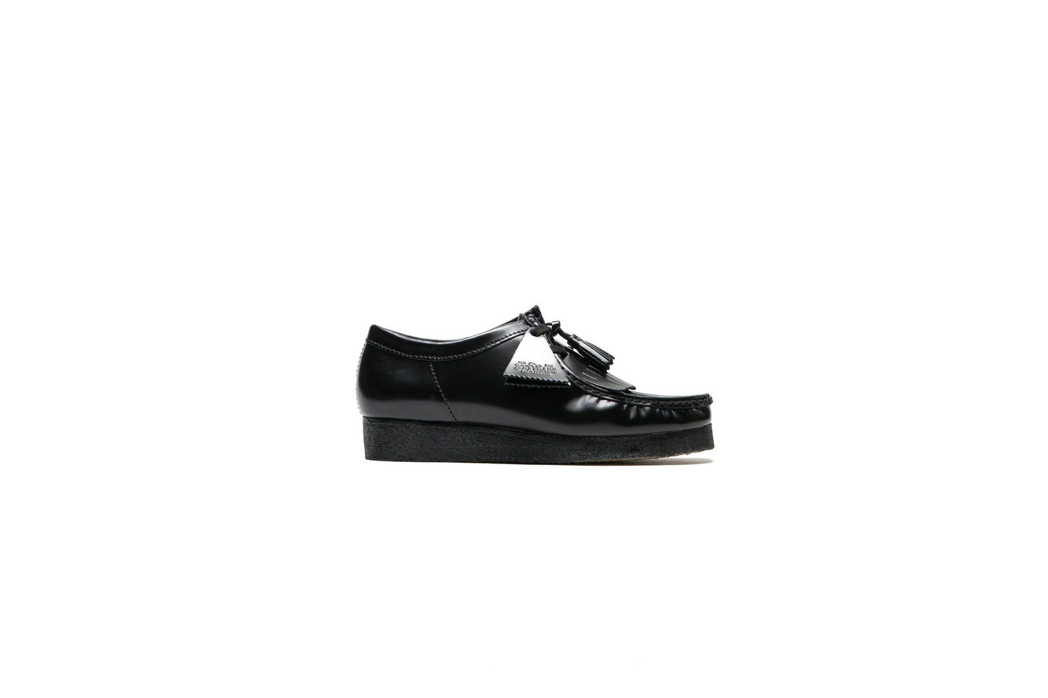 Tenisky a topánky Clarks Originals Wallabee Polished Tassel Čierna | 26183780, 0