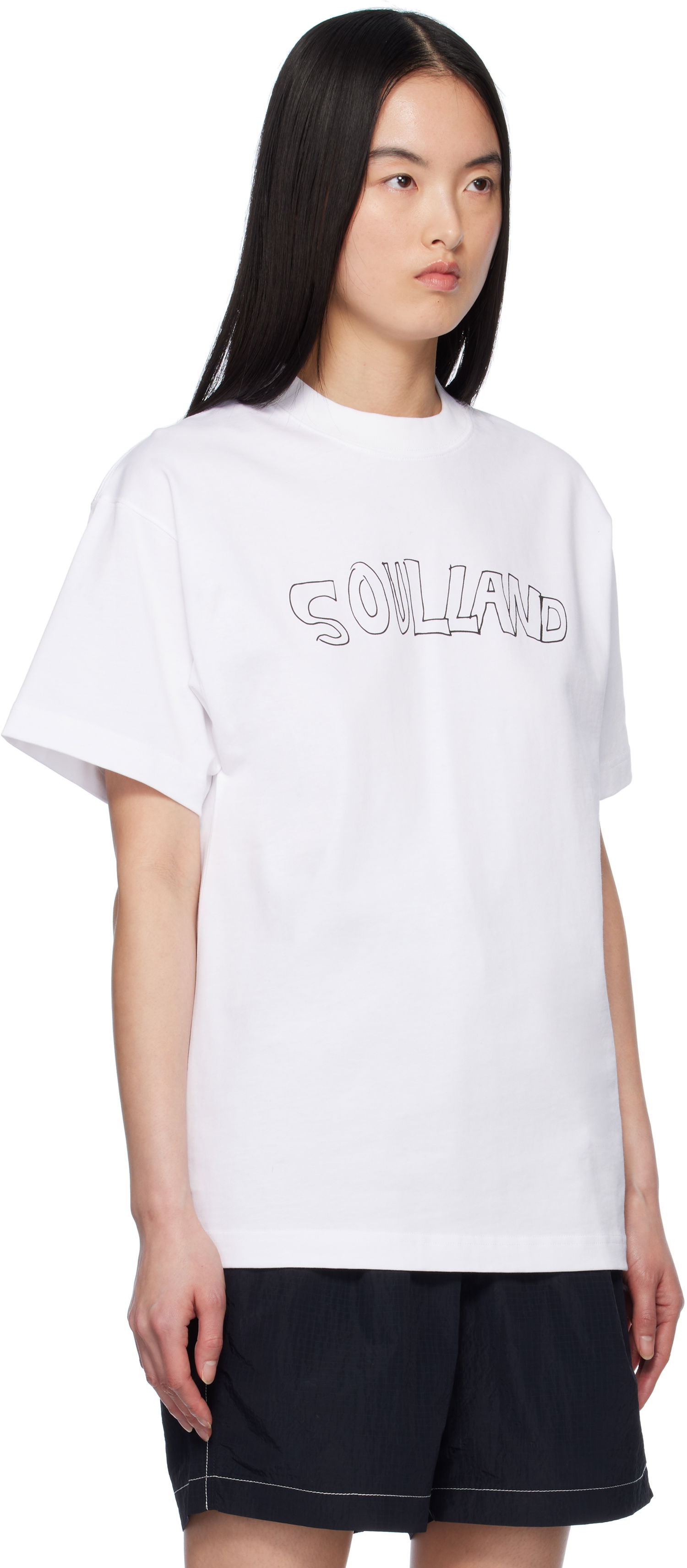 Tričko Soulland Soulland Roberta T-Shirt Biela | 41080-1063, 1