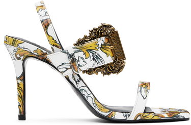 Doplnky Versace Versace Jeans Couture Emily Slingback Heeled Sandals Rôznofarebný | E78VA3S71_EZS366, 0