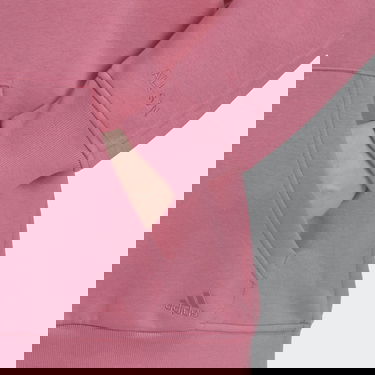 Mikina adidas Originals ALL SZN Fleece Boyfriend Hoodie Ružová | HN4211, 2