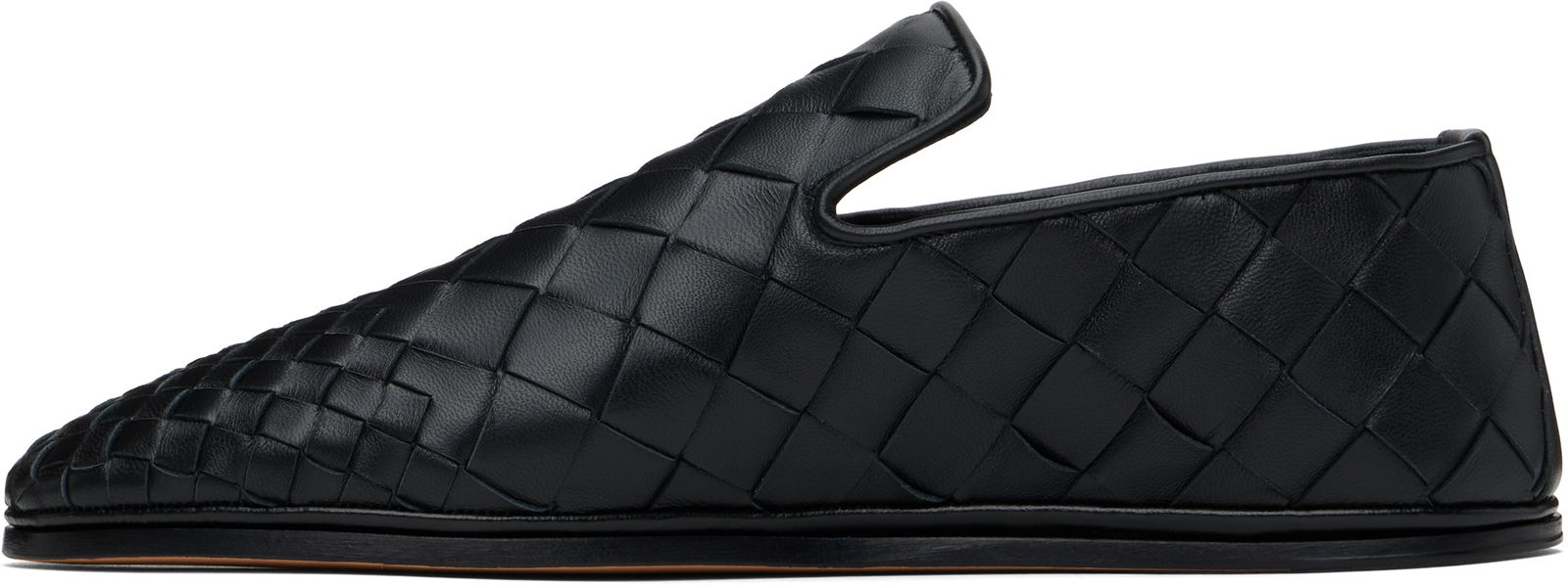 Bottega Veneta Intrecciato Leather Slippers