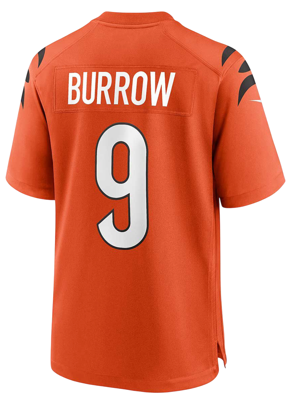 Dres Nike NFL Cincinnati Bengals Player Number 9 Jersey with Paul Brown Signature Detail Oranžová | 67nm-caga-9af-2ke-67nm-caga-9af-2ke, 1